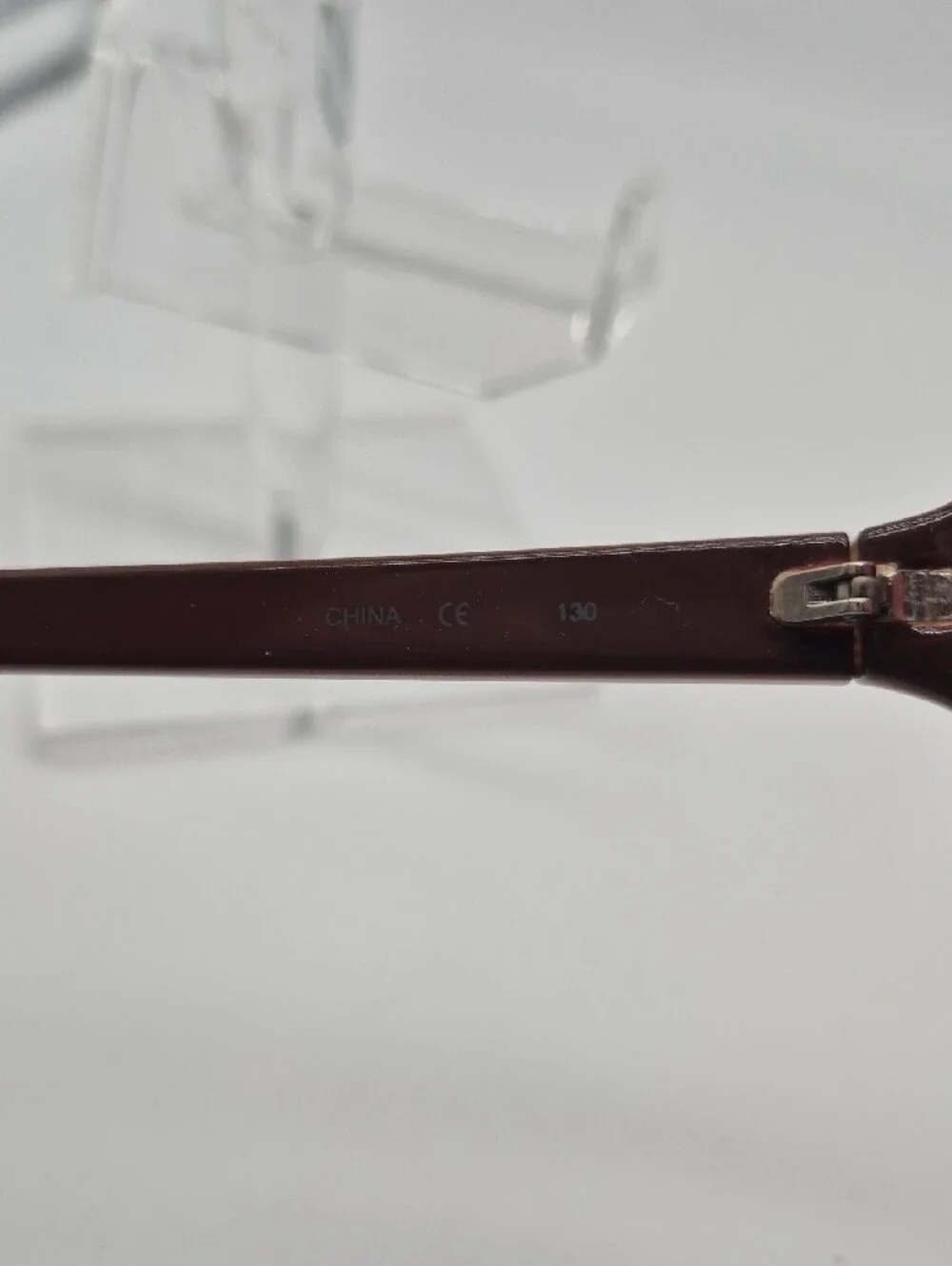 Brown Striped Wrap Sunglasses R578s-275